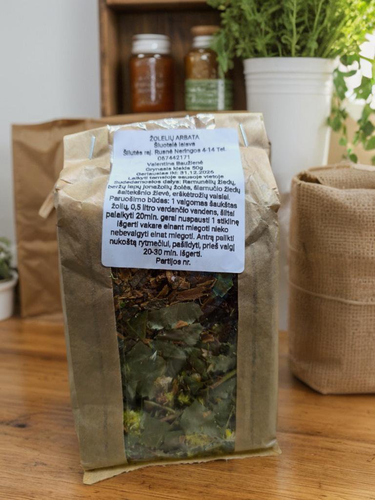 Žolelių arbata ,,Šluotelė laisva"
