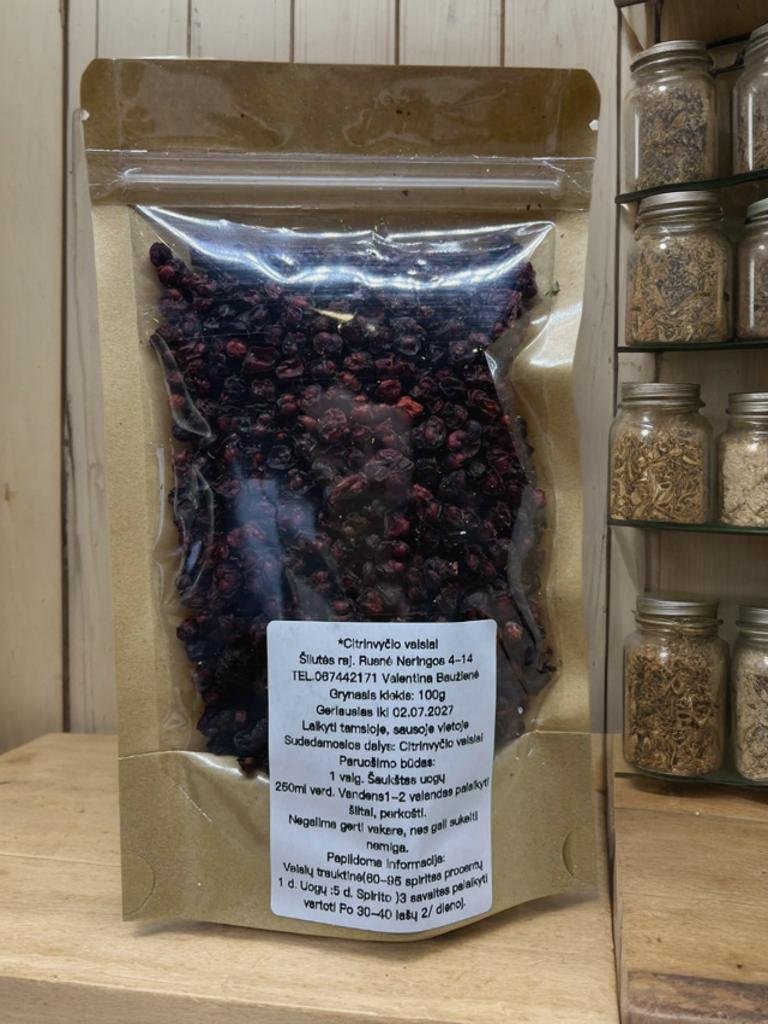 Citrinvyčio vaisiai